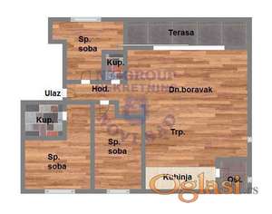 107m2 sa PDV-om na Telepu